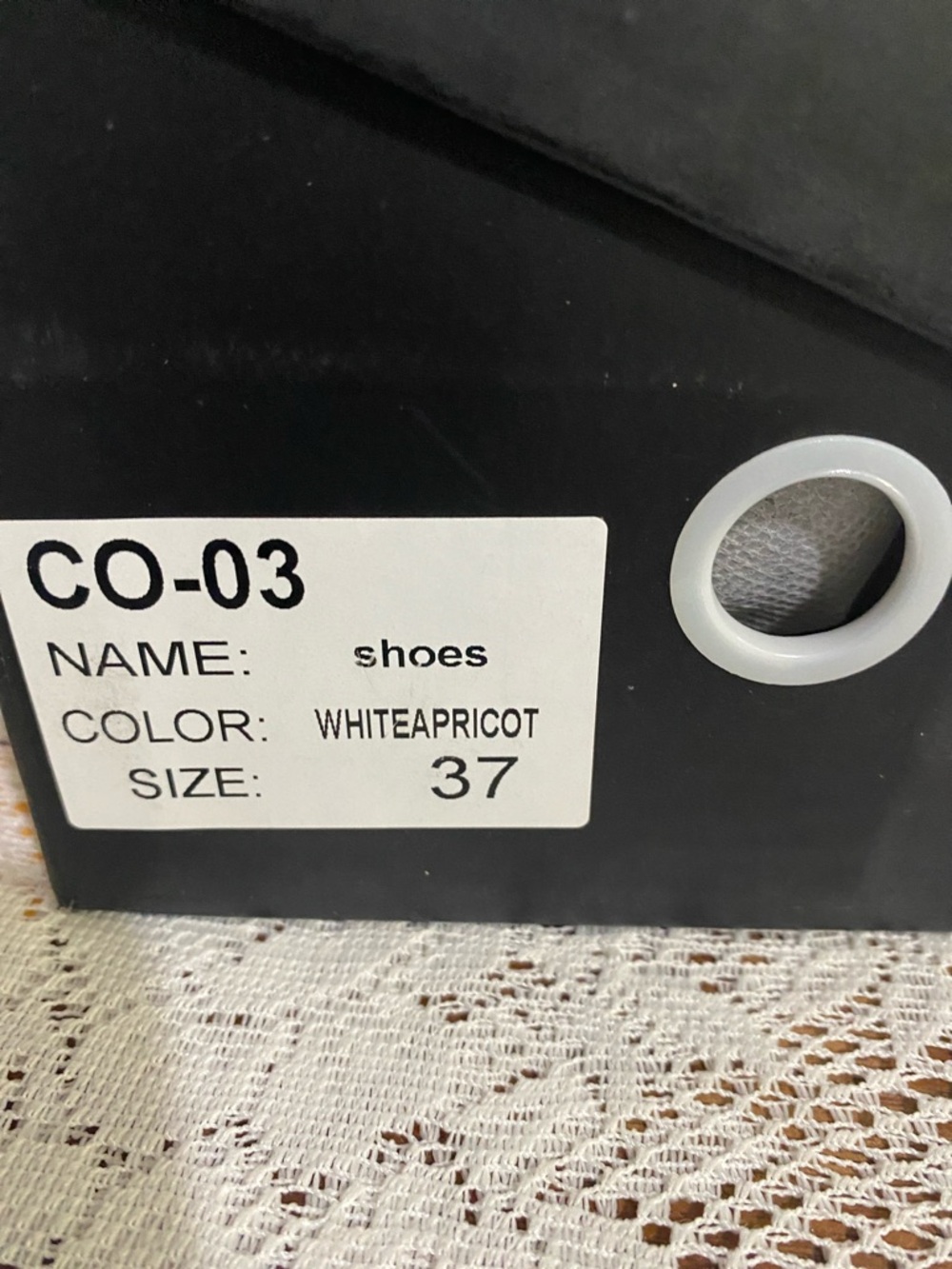 Coach Signature Slide Sandals in Beige and White with Gold Accent - Picture 8 of 9